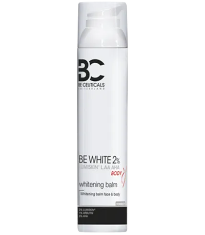 Be Ceuticals Be White, Whitening Balm 2% (Balsam do ciała 2%)
