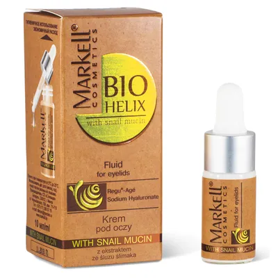 Markell Cosmetics Bio Helix, Under Eye Cream (Krem z ekstraktem ze śluzu ślimaka pod oczy)