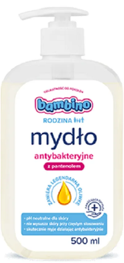 Bambino Rodzina, Mydło antybakteryjne z pantenolem