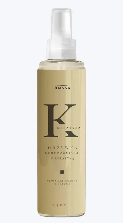 Joanna Odbudowująca odżywka w sprayu `Keratyna`