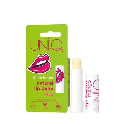 Uni.Q Smile To Me, Natural Lip Balm (Mango, Naturalny balsam do ust)