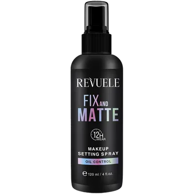 Revuele Fix and Matte Makeup Setting Spray (Spray utrwalający makijaż)