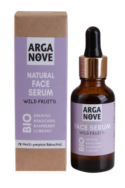 Arganove Liftingujace serum do twarzy z bakuchiolem `Dzikie owoce `