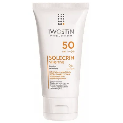 Iwostin Solecrin Sensitive, Emulsja ochronna SPF 50