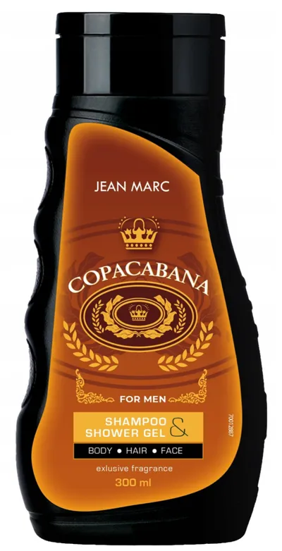 Dramers Jean Marc Copacabana For Man, Shampoo & Shower Gel (Szampo i żel pod prysznic 2w1)