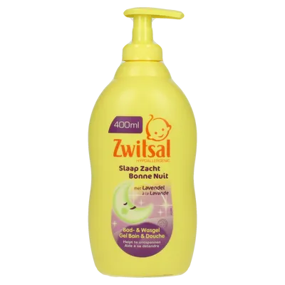 Zwitsal Slaap Zacht Bonne Nuit mit Lavender Bad- & Wasgel (Żel do kąpieli na spokojny sen)