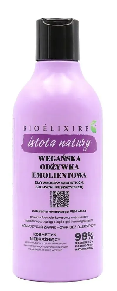 Bioelixire Istota Natury, Wegańska odżywka emolientowa
