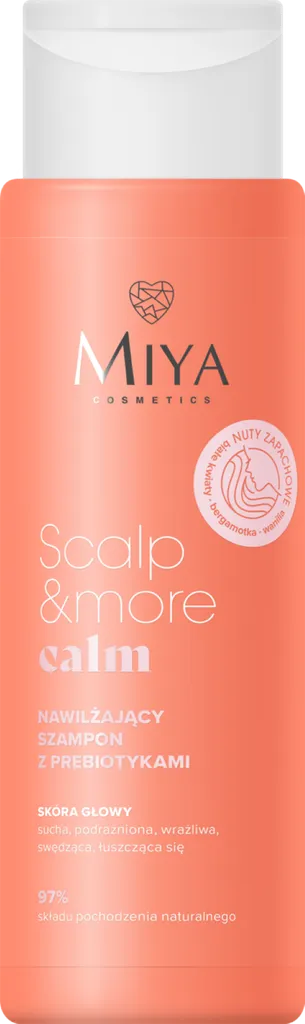 Miya Cosmetics Scalp & More, Calm, Nawilżający szampon z prebiotykami