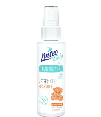 Linteo Baby, Pure Organic, Olejek z nagietka