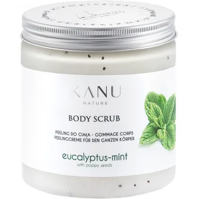 Kanu Nature Peeling do stóp miętowo-eukaliptusowy z makiem