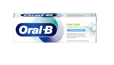 Oral-B Gum Care & Bacteria Guard Toothpaste (Pasta do zębów Pielęgnacja dziąseł i ochrona przed bakteriami)