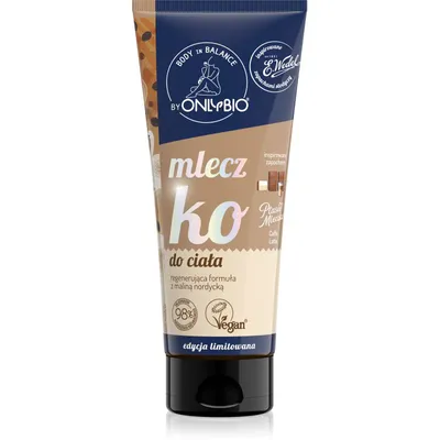 OnlyBio Body in Balance, Edycja Limitowana E. Wedel, Mleczko do ciała `Caffe Latte`