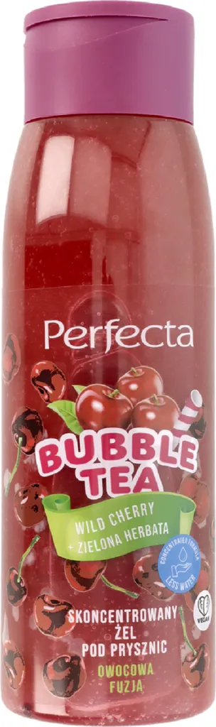Perfecta Bubble Tea, Skoncentrowany żel pod prysznic `Owocowa fuzja`