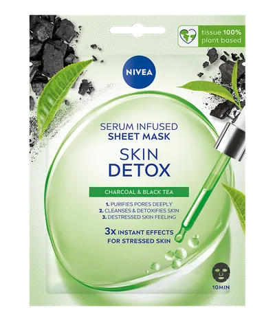 Nivea Skin Detox Serum Infused Sheet Mask (Maska w płachcie z serum detoksykującym)