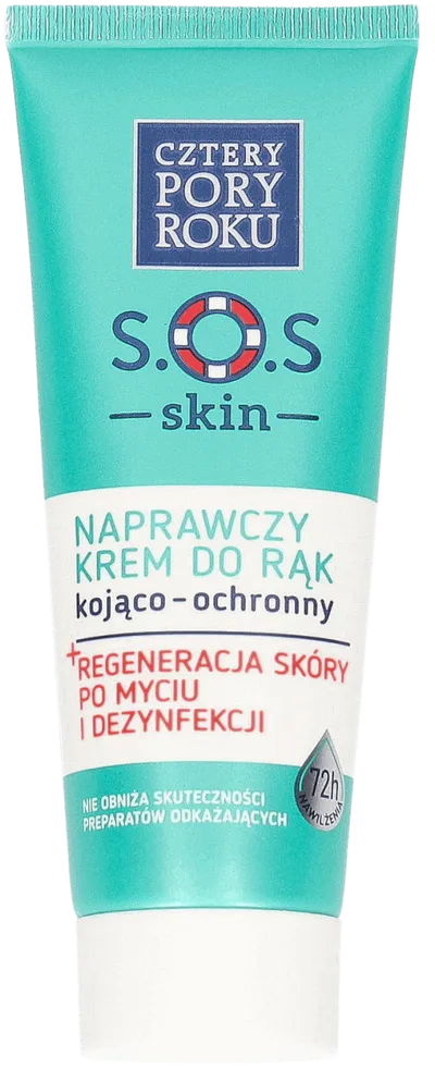 Cztery Pory Roku SOS Skin, Naprawczy krem do rąk kojąco-ochronny
