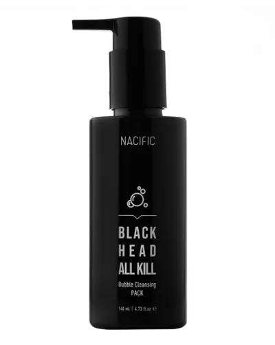 Nacific Blackhead All Kill, Bubble Cleansing Pack (Oczyszczająca piankowa maseczka do twarzy)