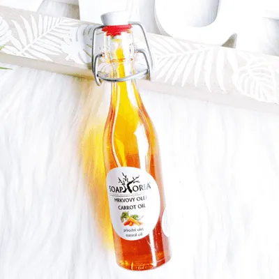 Soaphoria Carrot Oil (Odżywczy olejek z marchwi do twarzy, ciała i włosów)