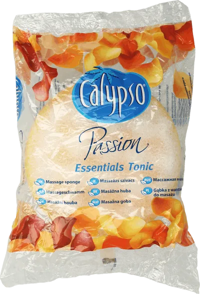 Calypso Passion, Essentials Tonic, Massage Sponge (Gąbka z warstwą do masażu)