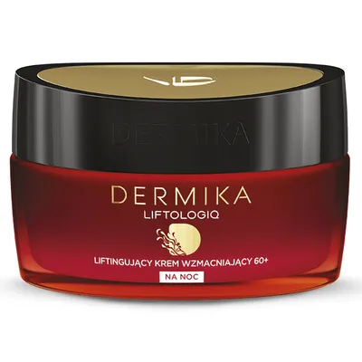Dermika Liftologiq, Liftingujący krem wzmacniający na noc 60+