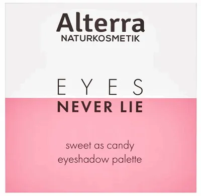 Alterra Eyes Never Lie, Sweet As Candy Eyeshadow Palette (Paleta 9 cieni do powiek)