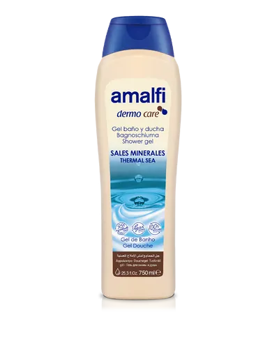 Amalfi Dermo Care, Mineral Salts Bath & Shower Gel (Płyn i żel pod prysznic `Sole mineralne`)