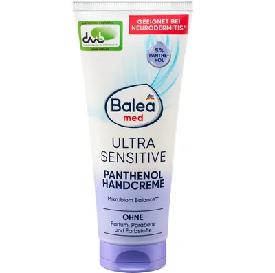 Balea Med, Ultra Sensitive,  Panthenol Hand Cream (Krem do rąk z pantenolem)