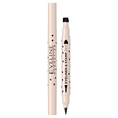 Eveline Cosmetics Eyeliner & Stamp 2in1 (Eyeliner ze stemplem)