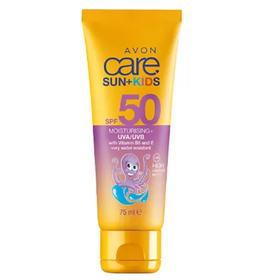 Avon Care, Sun + Kids, Vitamin Sun Cream SPF 50 (Witaminowy krem ochronny dla dzieci SPF 50)
