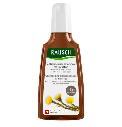 Rausch Anti-Dandruff Shampoo with Coltsfoot (Szampon przeciwłupieżowy z korzeniem łopianu)