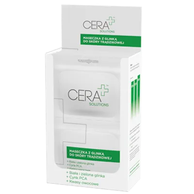 CERA+ Solutions Maseczka z glinką do cery trądzikowej