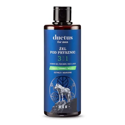 Duetus For Men, Odżywczy  żel pod prysznic 3w1
