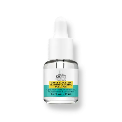 Kiehl's Truly Targeted Blemish - Clearing Solution (Niewidoczne serum punktowe przeciw niedoskonałościom z efektem plastra)