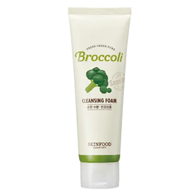 SkinFood Broccoli Cleansing Foam (Oczyszczająca pianka do twarzy)