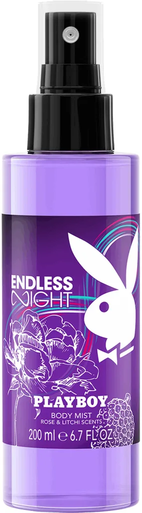Playboy Endless Night, Body Mist (Mgiełka do ciała)
