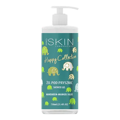 Proskin Happy Collection, Mandarin-Mango/Aloe, Shower Gel (Pielęgnujący żel pod prysznic)