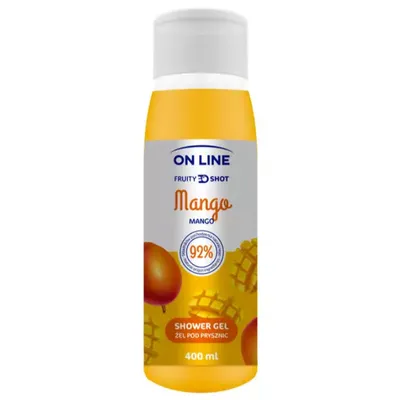 On Line Fruity shot, Mango Shower Gel (Żel pod prysznic `Mango`)