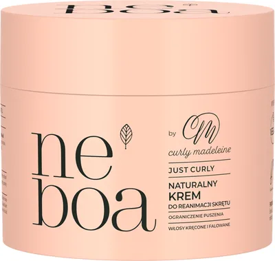 Neboa by Curly Madeleine, Just Curly, Naturalny krem do reanimacji skrętu