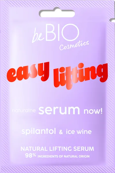 beBIO Easy Lifting, Natural Lifting Serum (Liftingujące serum do twarzy)
