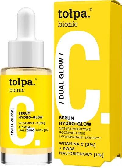 Tołpa Bionic, Dual Glow, Serum hydro-glow