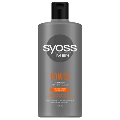 Syoss Men, Power Shampoo (Wzmacniający szampon do włosów dla mężczyzn)