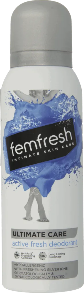 Femfresh Ultimate Care Active Fresh, Dezodorant do higieny intymnej: odświeżający, nawilżający, antybakteryjny
