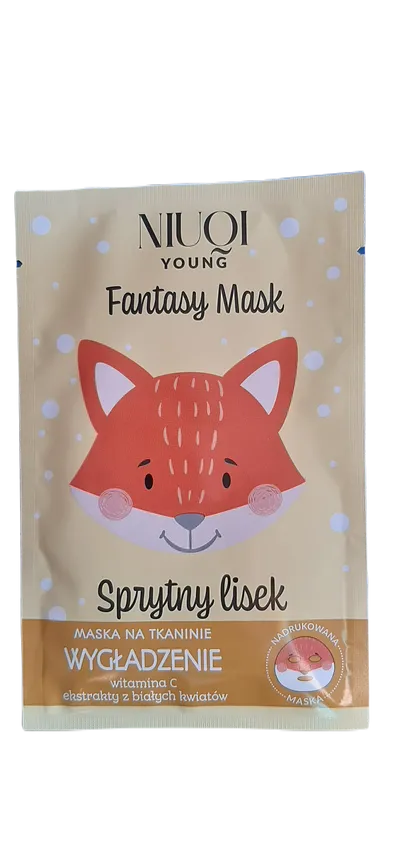 Niuqi Fantasy Mask, Maska na tkaninie wygładzenie `Sprytny Lisek`