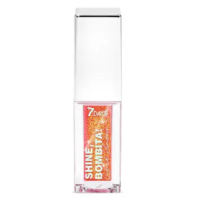Vilenta 7 Days Shine, Bombita! Liquid Shadow (Płynny cień do powiek z drobinkami)
