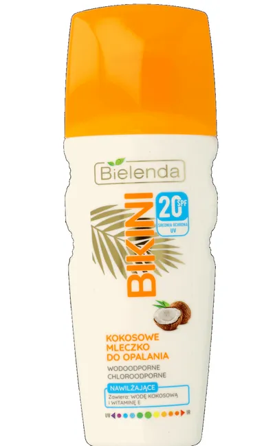 Bielenda Bikini, Kokosowe mleczko do opalania SPF 20