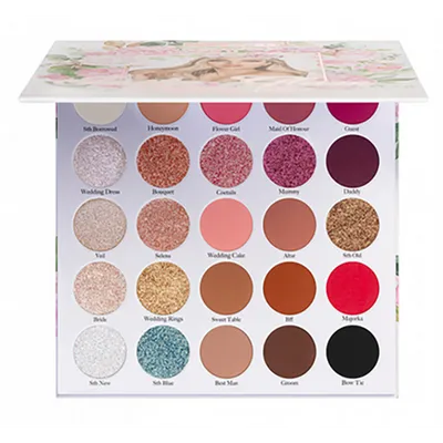 MIYO Miyo x Beauty V Tricks, Insta Glam Wedding Vibes Eyeshadow Palette (Paleta 25 cieni do powiek)