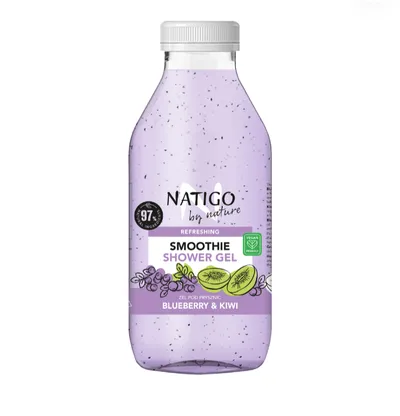 Natigo by nature Smoothie Shower Gel Blueberry & Kiwi (Smoothie pod prysznic `Jagoda i Kiwi`)