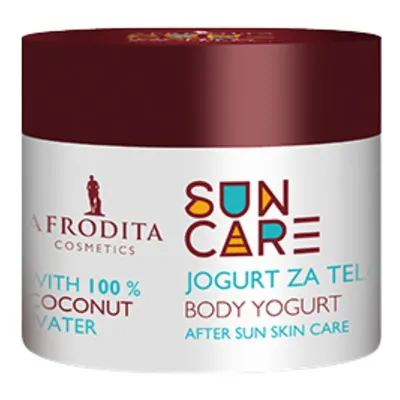 Kozmetika Afrodita (Afrodita Cosmetics) Sun Care, Body Yoghurt After Sun Skin Care (Jogurt do ciała po opalaniu)