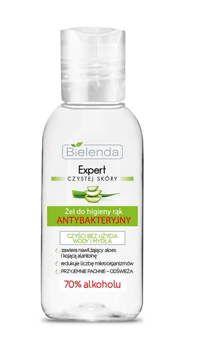 Bielenda Expert Czystej Skóry, Żel do higieny rąk antybakteryjny