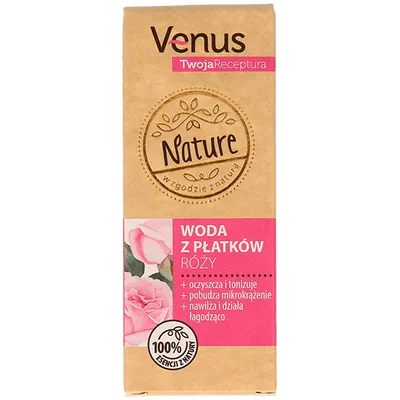 Venus Nature, Twoja Receptura, Woda z płatków róży