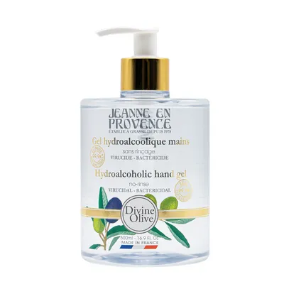 Jeanne En Provence Divine Olive Hydroalcoholic Hand Gel (Żel do higieny rąk `Oliwka`)